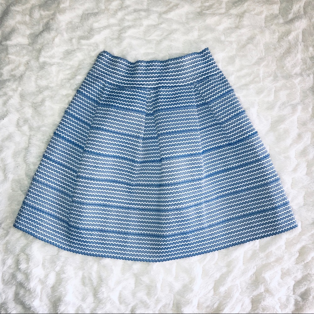 Dry Goods Aniina Blue Striped Bubble Skirt